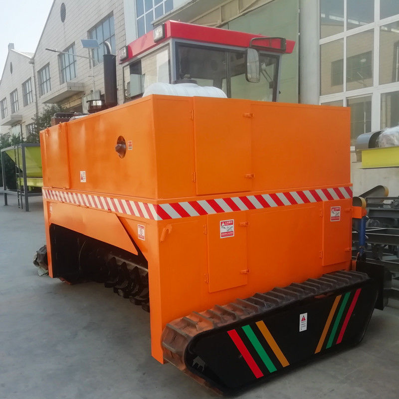 500-700 M3/H Sıra Döndürücü Fermantasyon Kompost Ekipmanı Paletli Tip