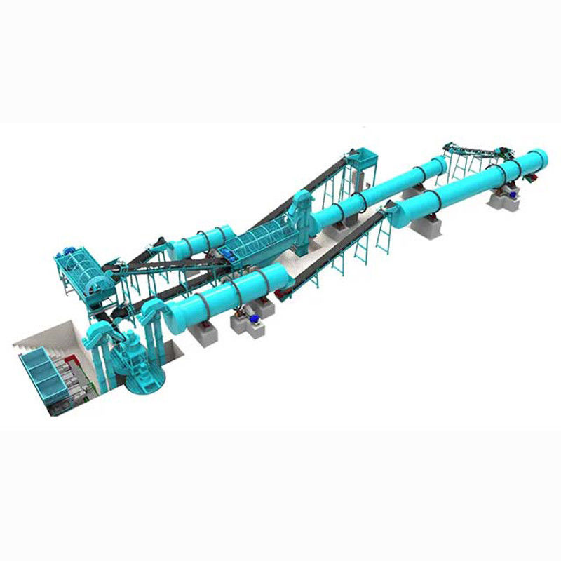 Npk Bileşik Gübre Üretim Hattı Yüksek Verimlilik Kırma Makinesi 18.5KW