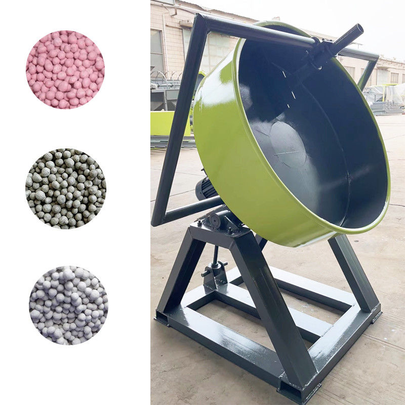 Verimli Organik Gübre Kırma Makinesi 6mm Tava Hayvan Gübre Disk Kırma