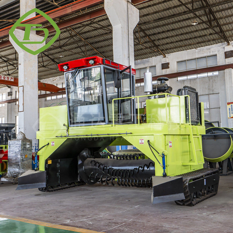 Sürünme tipi gübre çevirme makinesi, gübre dönüştürme ekipmanları 2200r/Min