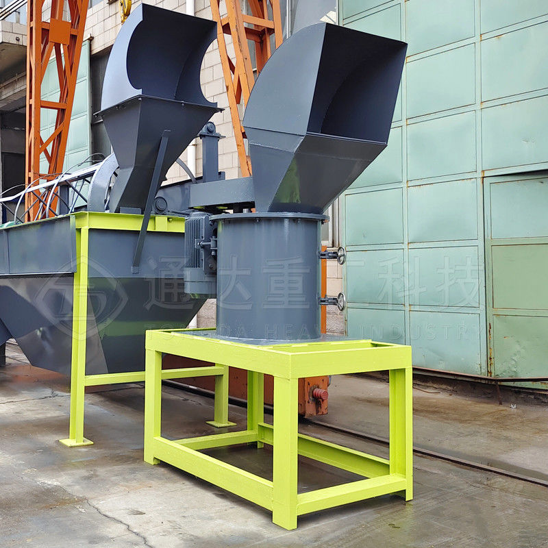 Gübre için 120mm besleme boyutu dikey zincir kırıcı 1-3 Ton/H kırma değirmen makinesi
