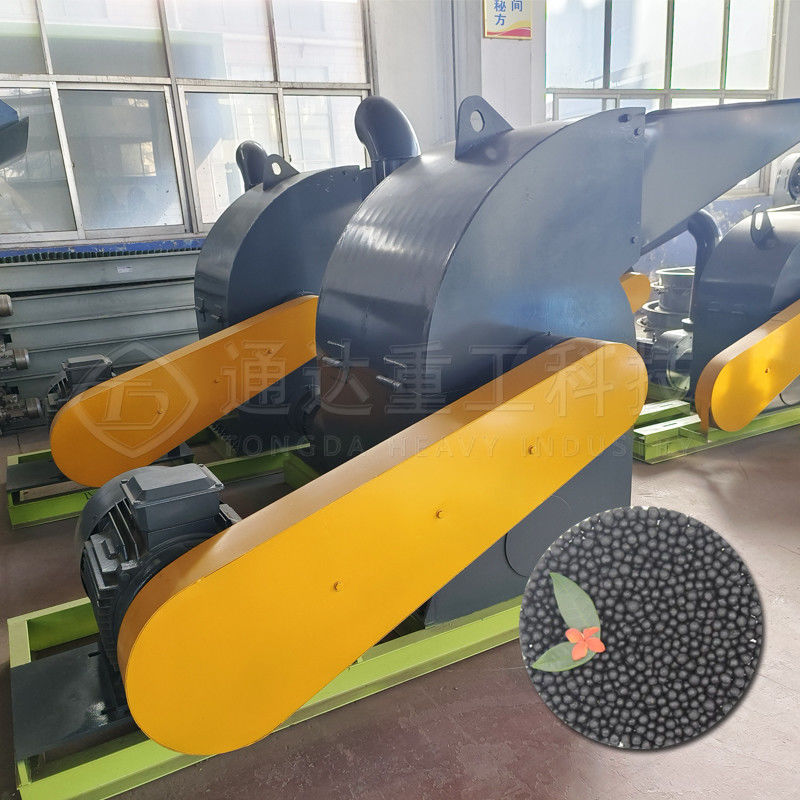 600kg/h Gübre kırıcı Ekipmanları Hayvan yemleri işleme yem çöp kesicisi saman çubuğu kırıcı