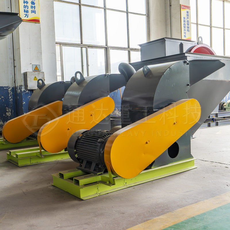 Yüksek Üretimlilik Tahıl Mısır Hammer Mill Crusher Makine Saman Crusher Makine