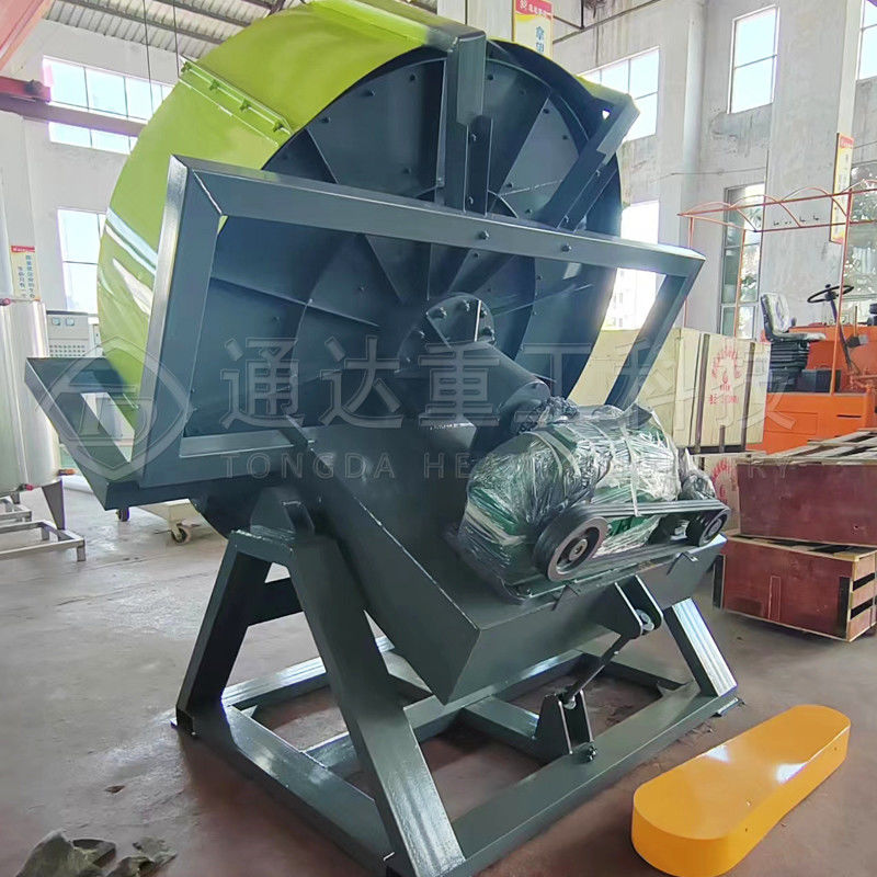 0.8-1.2t/h ıslak tip granülasyon gübre disk granulatörü gübre disk granulatörü