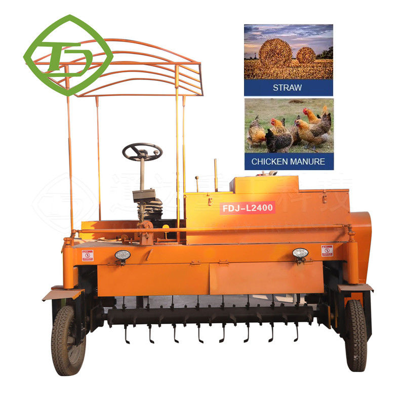 Hareketli Tip Gübre Turner Gübre Gübre Yapma Makinesi Mantar Gübre Karıştırma Makinesi